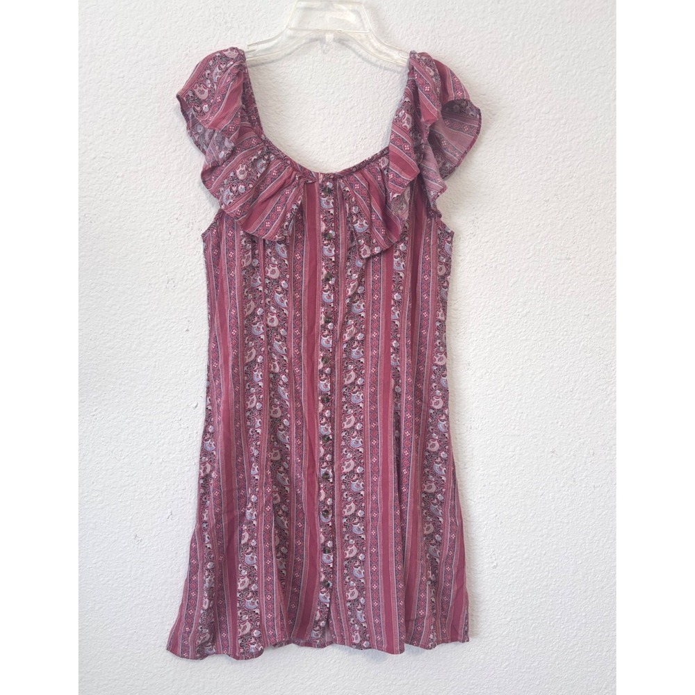 American Eagle Outfitters Dress Large Off‎ Shoulder Cottaecore Coquette Lolita